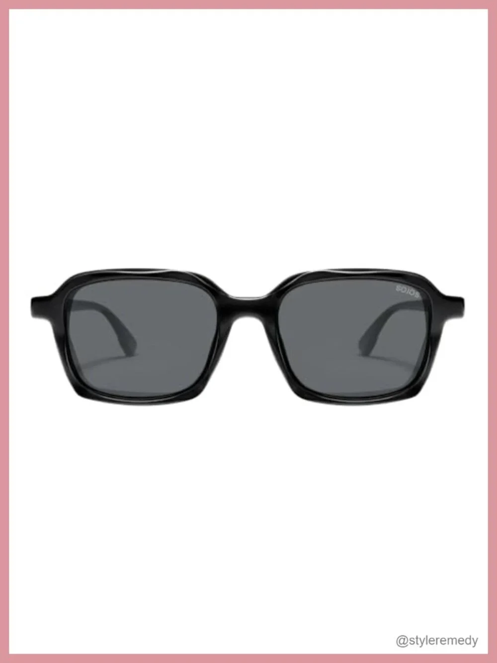 Trendy Polarized Square Sunglasses UV400 Protection Rectangle Shades Wavy